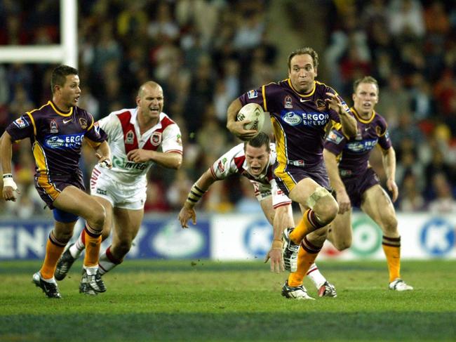 Gorden Tallis in action during the 2003 season.