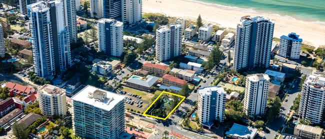 The former Swingin' Safari site at 2945-2947 Surfers Paradise Blvd in Surfers Paradise is on the market.