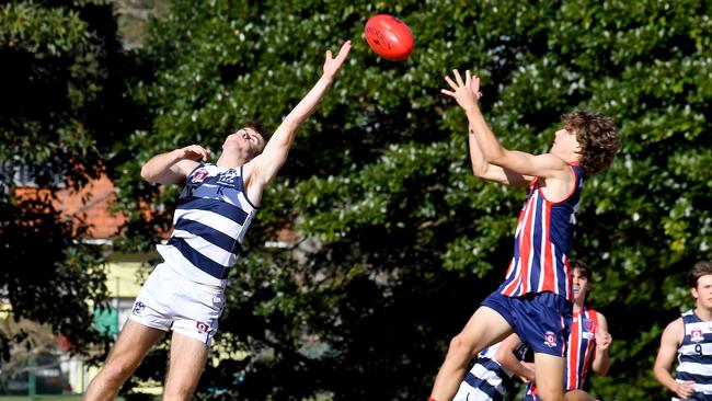 QAFL colts agme between Wilston Grange and Broadbeach at Hickey Park. Saturday June 18, 2022. Picture, John Gass