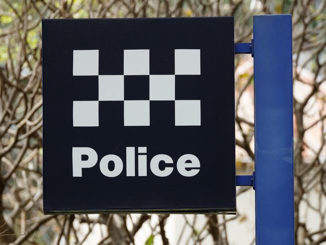 SYDNEY, AUSTRALIA - NewsWire Photos, September 7, 2024. GENERIC. Police sign outside Surry Hills Police Station. Picture: NewsWire / Max Mason-Hubers