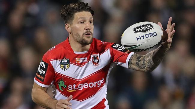 Gareth Widdop is enjoying his most successful season since joining the Dragons. Picture: Getty