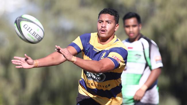 Action pictures from Gold Coast Eagles v PBC Alleygators Rugby Union Trial Match. Photograph : Jason O'Brien