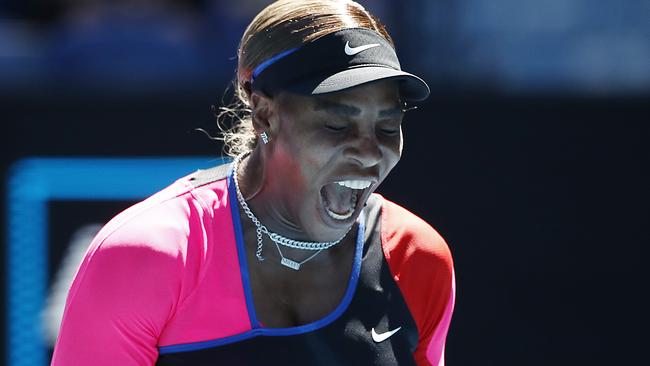 Williams, did you know, is the only tennis player to overcome adversity and succeed? Picture: Getty Images