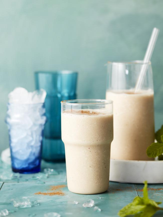 Spiced banana lassi