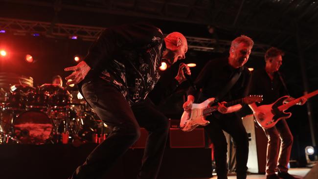 Don’t expect Midnight Oil or Peter Garrett to perform at this year’s AFL Grand Final. Picture: Justin Brierty