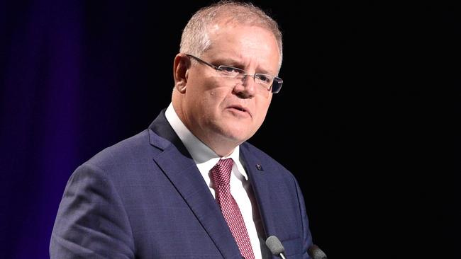 Prime Minister Scott Morrison says the looming international economic crisis is being met with a targeted approach. Picture: AP