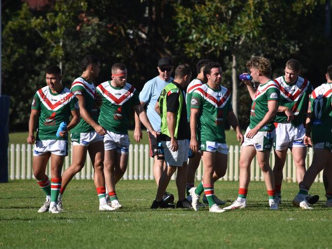 South Eastern returns after a try. Picture: Sean Teuma/NewsLocal