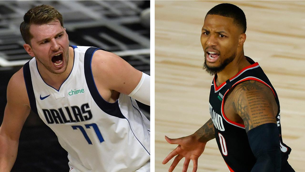 Luka Doncic and Damian Lillard.