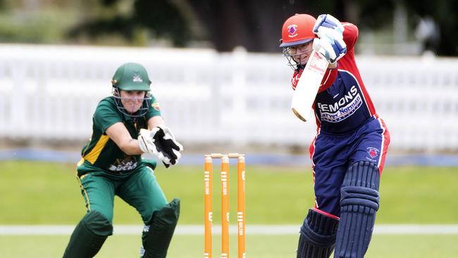 North Hobart Hannah Short during the game against New Town. Picture: Chris Kidd