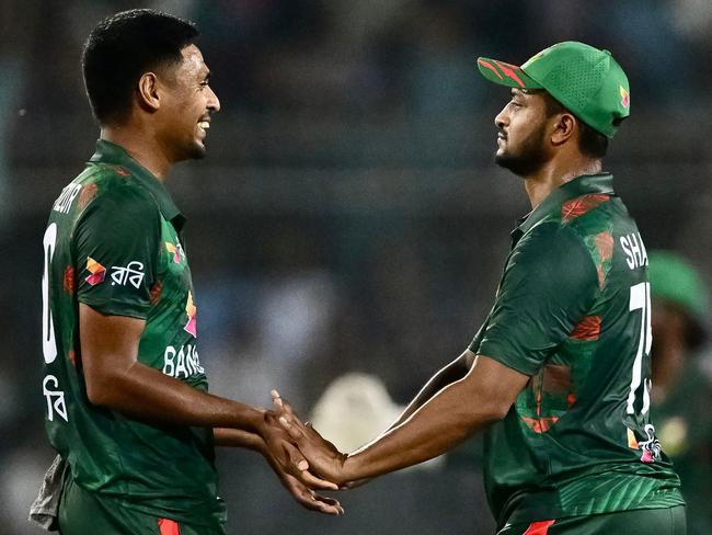 Australia needed Bangladesh to win to be any chance of reaching the semi-finals. Picture: Munir Uz Zaman/AFP