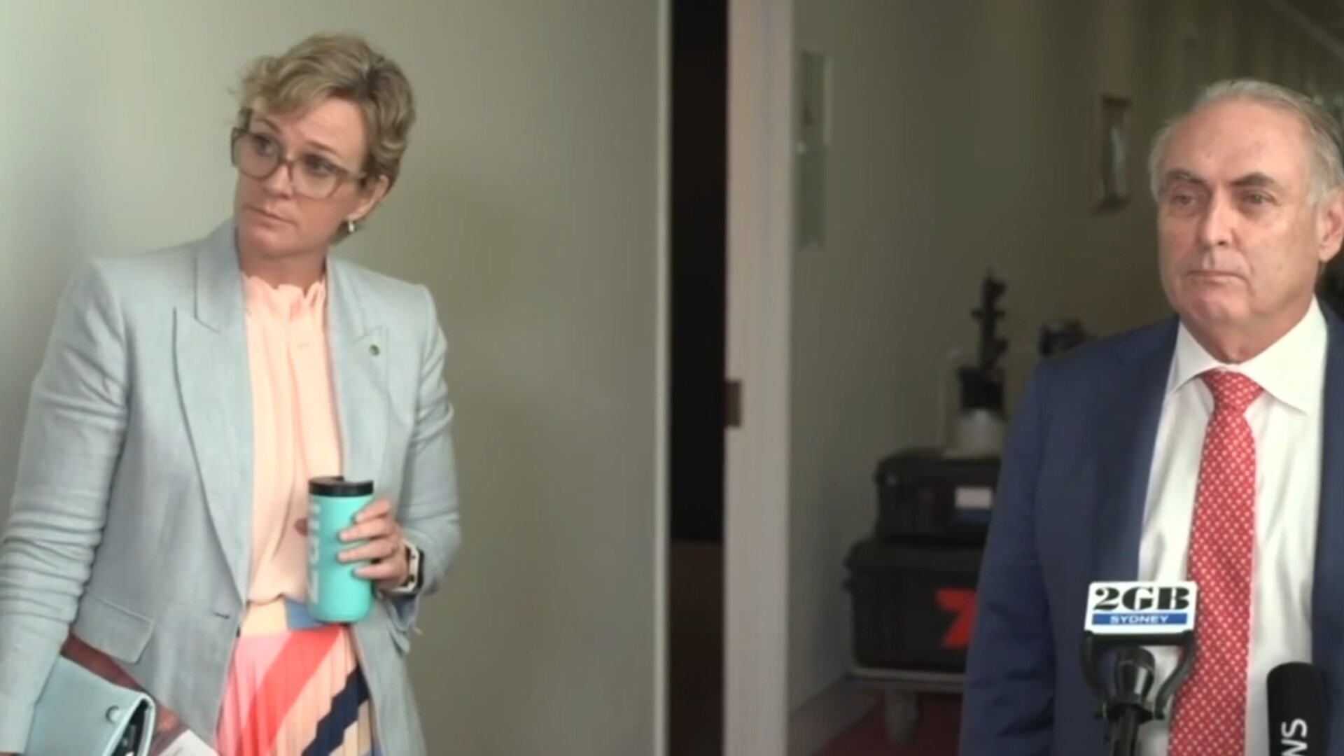 Zali Steggall confronts Don Farrell over electoral reforms