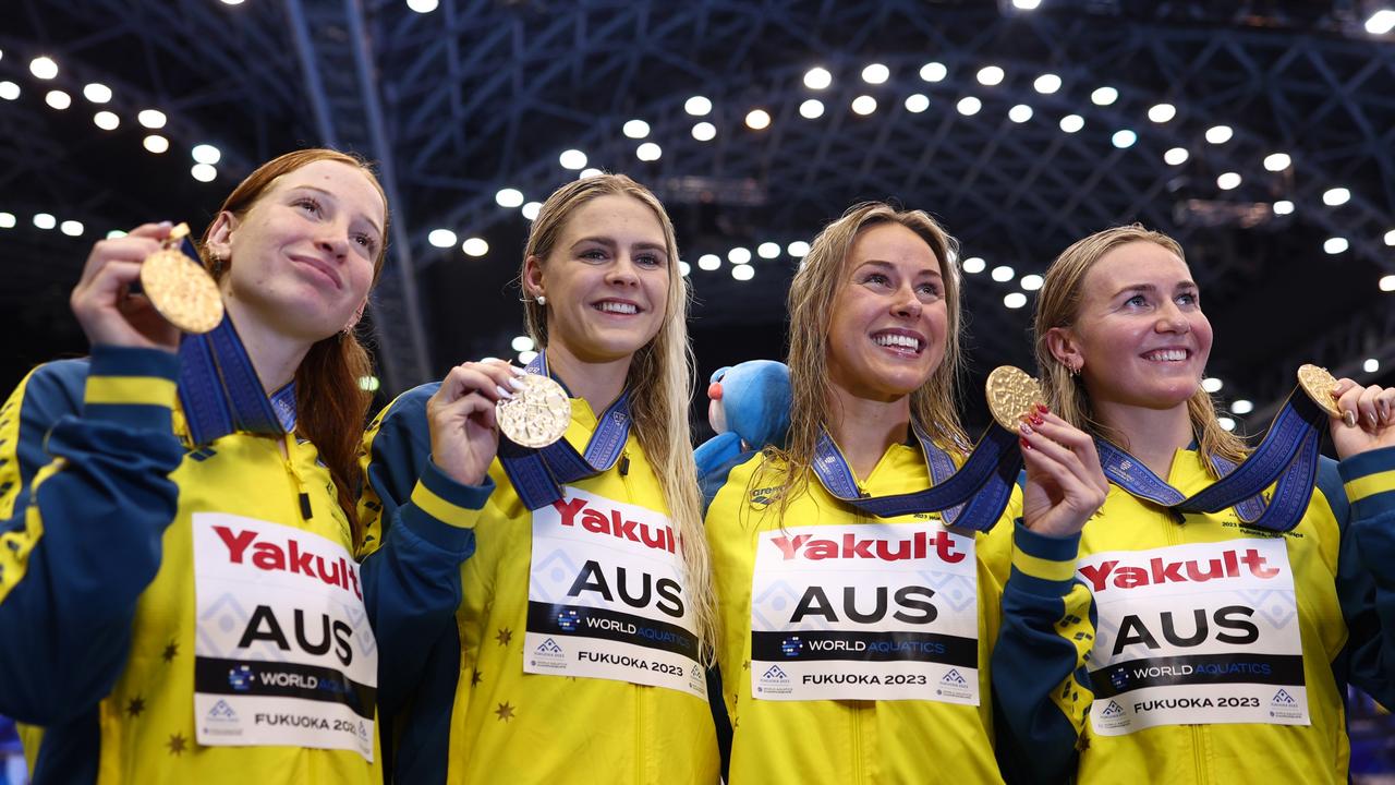 The Australian relay teams have dominated in Japan. (Photo by Clive Rose/Getty Images)