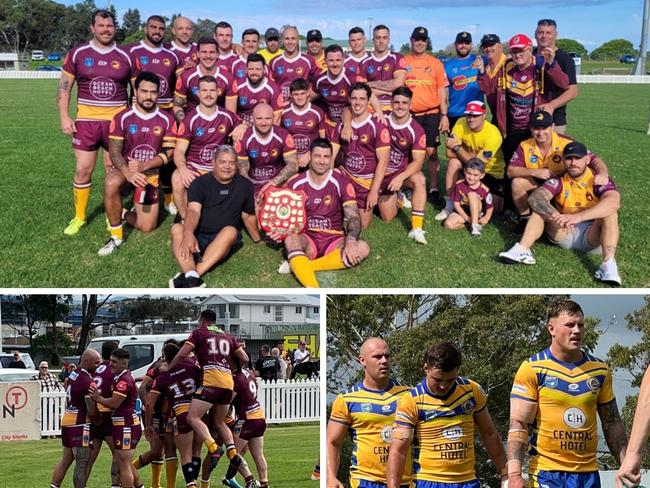 Group 7: Round one action between Shellharbour Sharks and Warilla-Lake South Gorillas