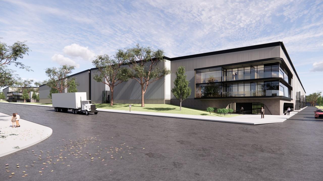 How the new industrial park is planned to look. Picture: Supplied