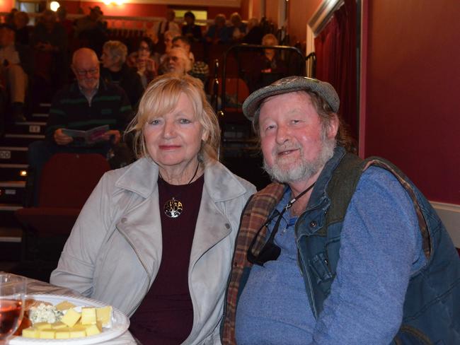 Sylvia Ball (left) and Don Williams from Brisbane at the Saturday Jazz Lounge as part of Jumpers and Jazz in July in Warwick.