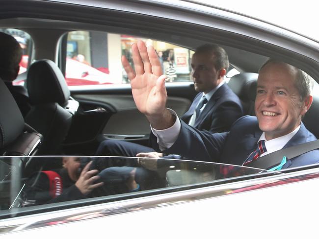 A week on the road with Mr Shorten revealed a different side to the Labor leader. Picture: Kym Smith