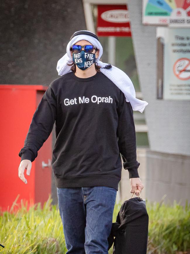 Eastern freeway Porsche driver Richard Pusey asked the judge to “give me the paints” to paint a picture of their character. Picture: Jason Edwards