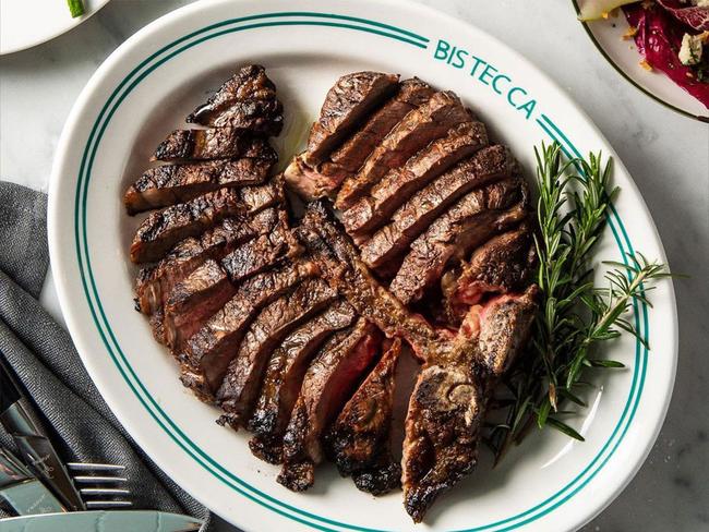 A glorious Bistecca alla Fiorentina. Picture: Bistecca