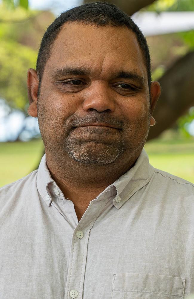 Arafura MLA Manuel Brown said it was great to see homes being built and expanded on for remote Territorians. Picture: Pema Tamang Pakhrin