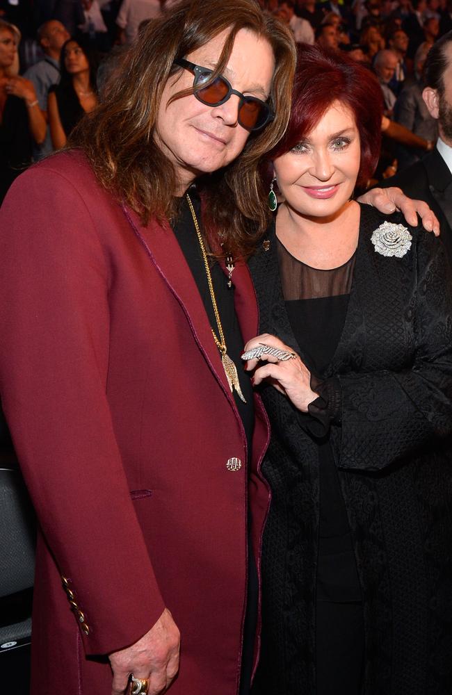 Ozzy has suffered neck and back issues since an accident in 2003. Picture: Bryan Steffy/Getty Images.