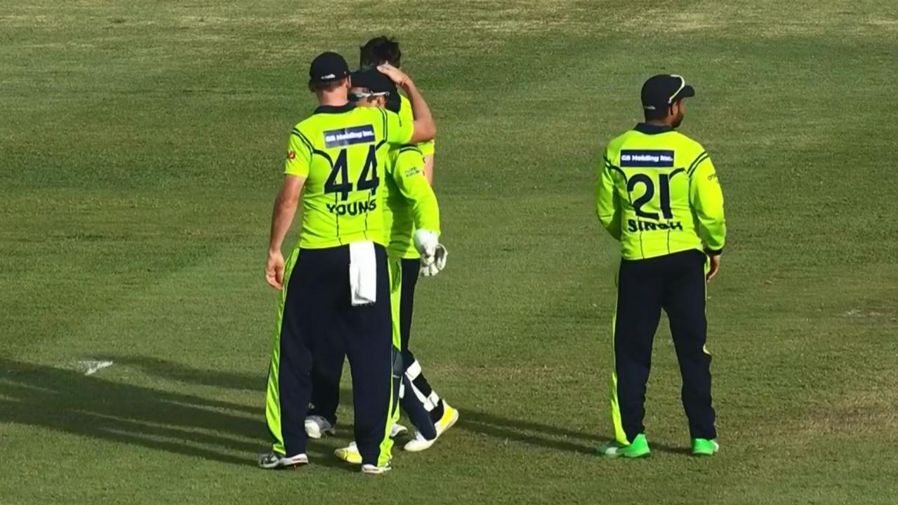 Ireland defeated the West Indies in the first T20 game.