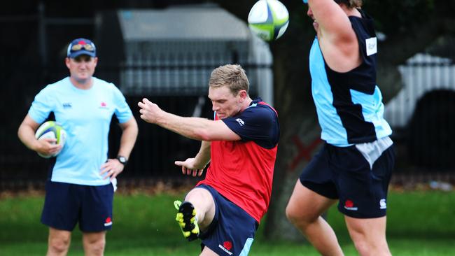 Former Melbourne Rebels playmaker Bryce Hegarty has made his presence felt at the Waratahs.