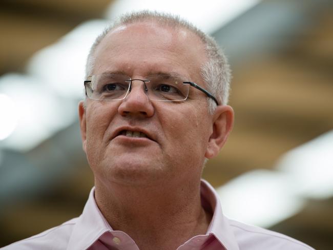 Prime Minister Scott Morrison’s government will hand down the federal budget next week. Picture: AAP/Paul Braven