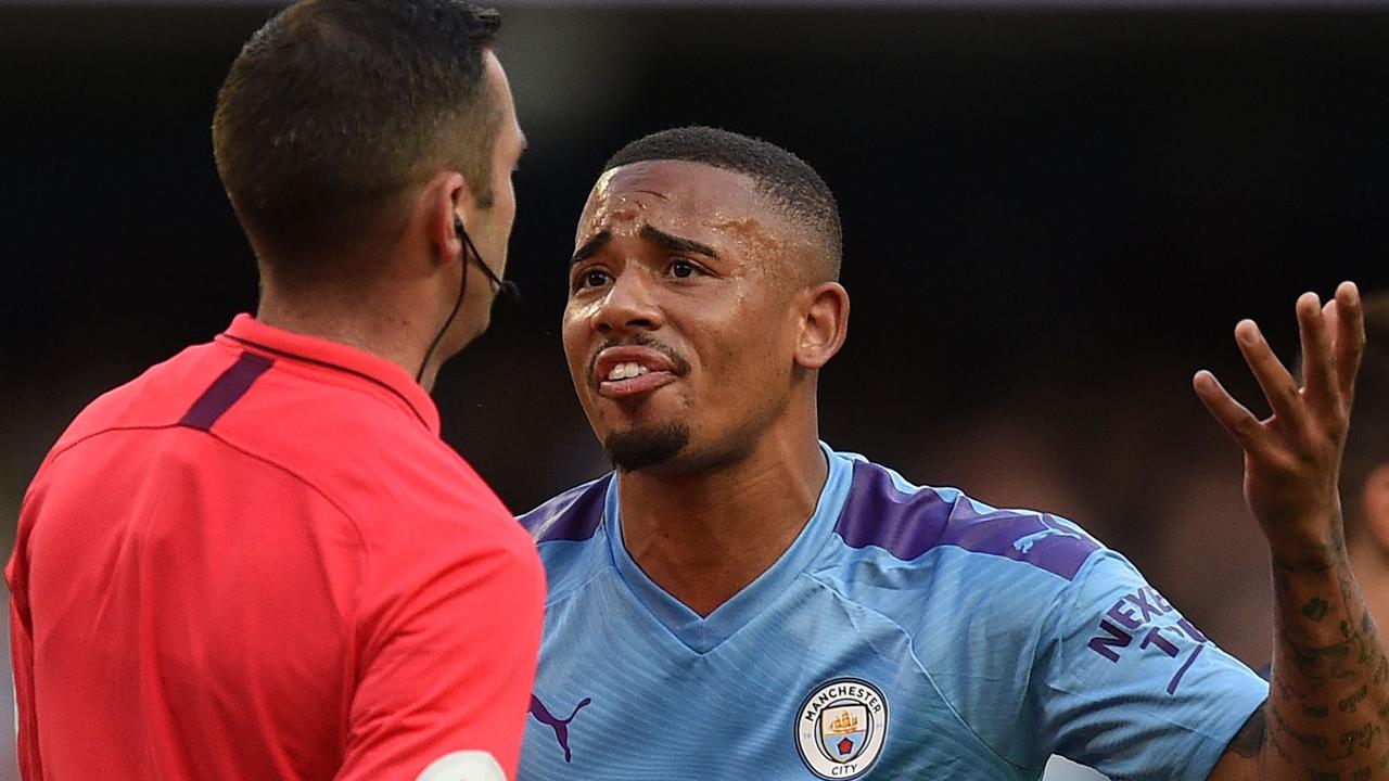 Gabriel Jesus was furious his late winner was ruled out.