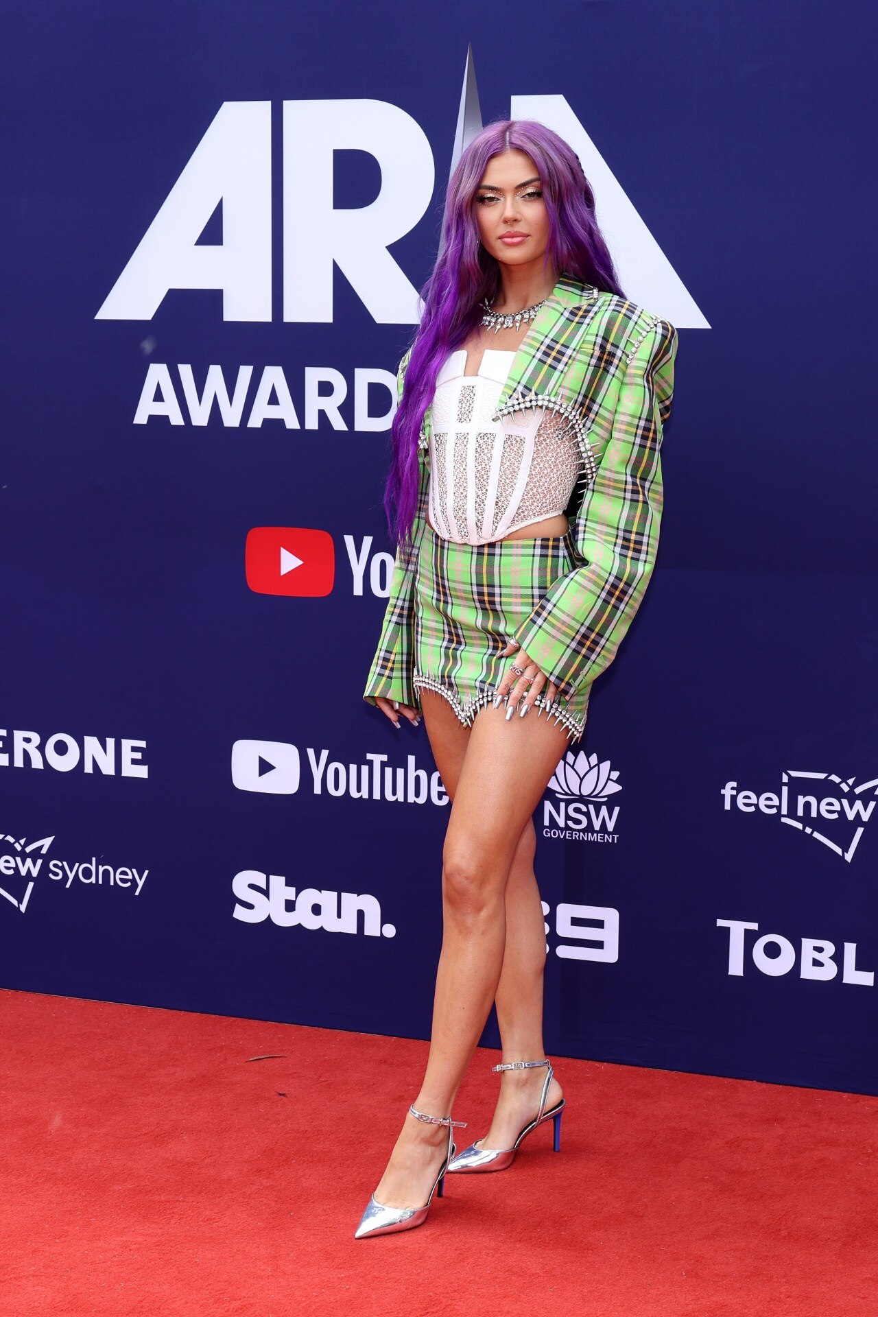 <p>Charley attends the 2023 ARIA Awards.</p>