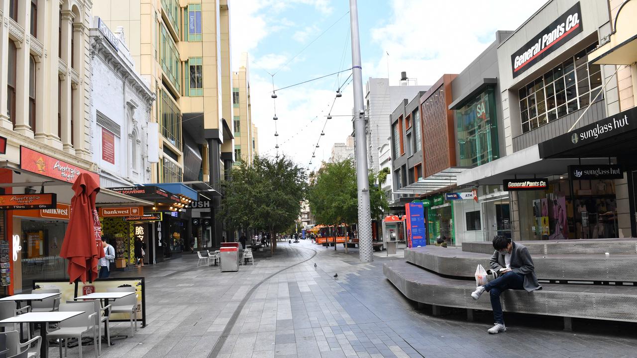 Rundle Mall, Adelaide.