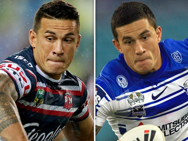 Sonny Bill Williams and Mitchell Moses.