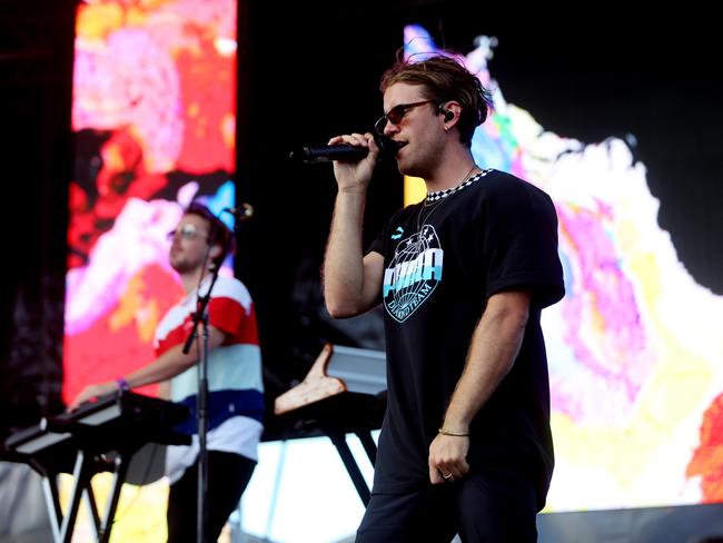 The Grass Is Greener music festival at the Cairns Showgrounds. Crooked Colours performing. PICTURE: STEWART MCLEAN