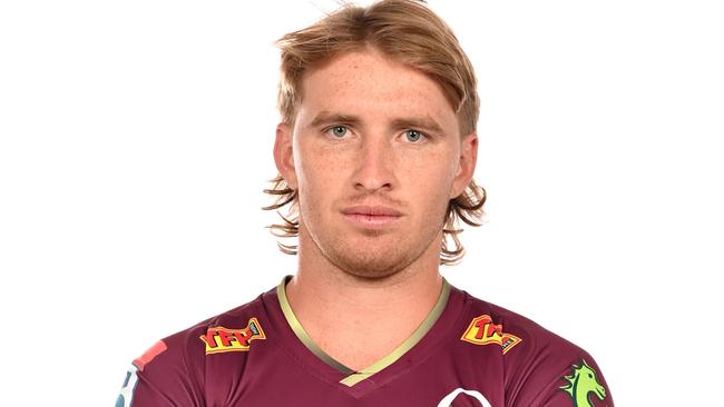 BRISBANE, AUSTRALIA - JANUARY 27: Tate McDermott poses during the Queensland Reds Super Rugby 2022 headshots session at Suncorp Stadium on January 27, 2022 in Brisbane, Australia. (Photo by Bradley Kanaris/Getty Images for Rugby Australia)