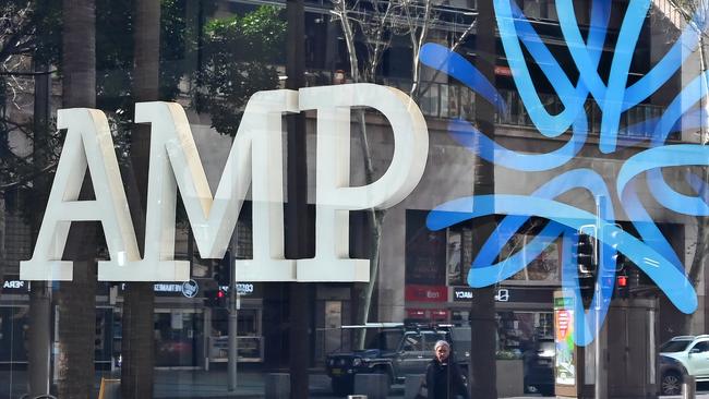 AMP justified the payments in its annual report on Wednesday by citing the “extraordinary” circumstances of 2020. Picture: Steven Saphore