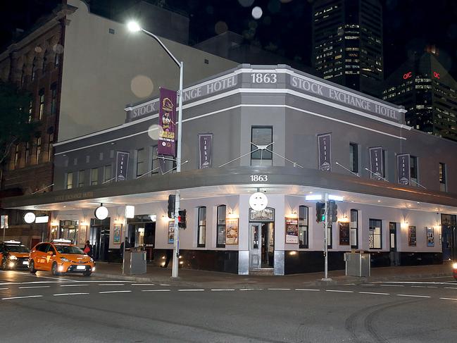 Stock Exchange Hotel, Brisbane CBD.