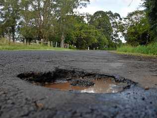 Lismore City Council has been considering a special rate variation to fix the roads. Picture: Samantha Elley