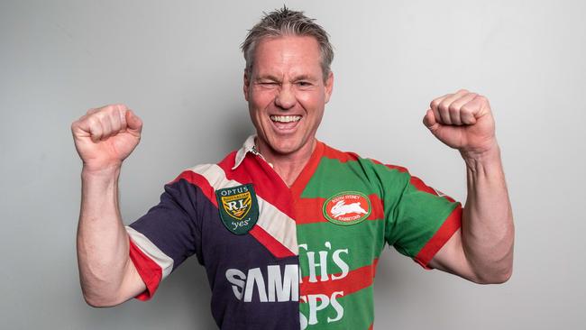 Sean Garlick left Souths for the Roosters in 1994 before moving back to the Rabbitohs. Picture: James Gourley.