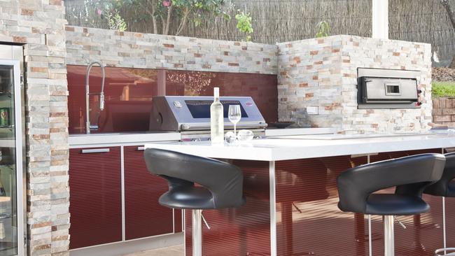 Keeping your barbecue and cooking areas clean is important. Picture: Kastell Kitchens