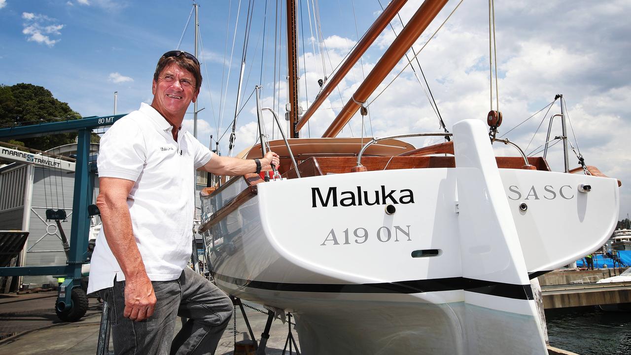 Sean Langman raced another 30-footer, Maluka, to Hobart in previous races.