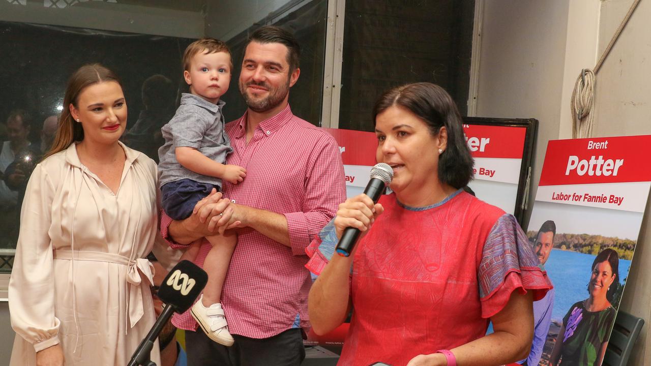 Territory Labor’s Brent Potter made a narrow victory of just 148 votes in the by-election’s two party preferred stakes, held in August 2022. Picture: Glenn Campbell