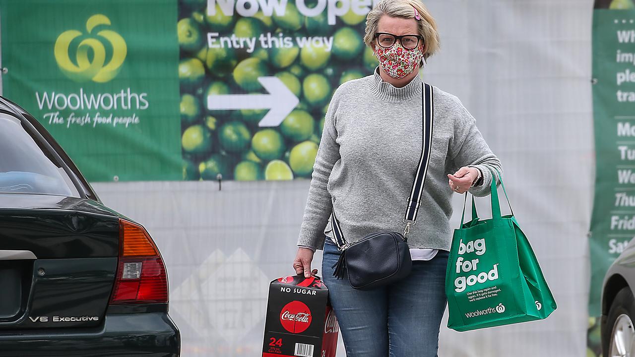 Woolworths has seen online orders double in Victoria in 2020 amid the pandemic. Picture: Ian Currie/NCA NewsWire