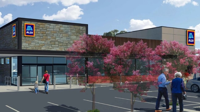 Designs for Gawler's second Aldi supermarket. Picture: Supplied