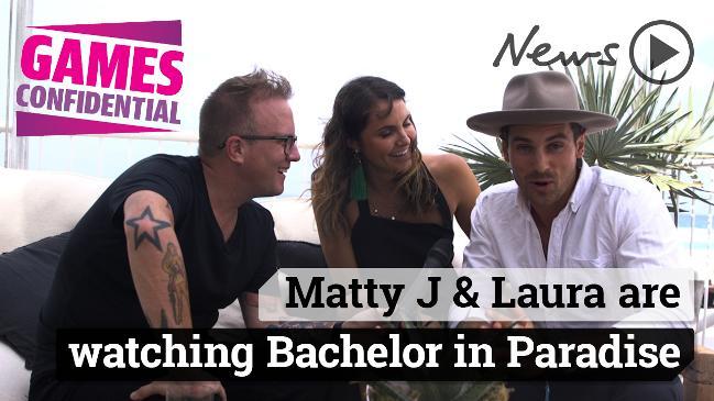 Matty J and Laura are watching Bachelor in Paradise