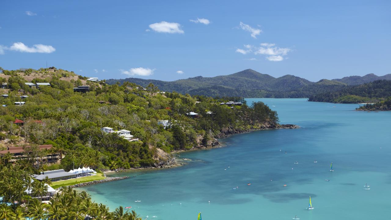 Four are feared dead after a military chopper was found in the water in Hamilton Island. Picture: Tourism Australia