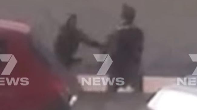 A pizza delivery driver has turned the tables on a violent gang of thieves in Port Augusta. Picture: 7NEWS