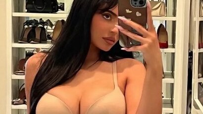 Fans react to Kylie Jenner’s boob job admission. Picture: Kylie Jenner/Instagram