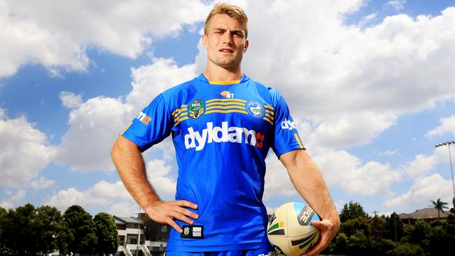 Kieran Foran will run out in Parramatta colours for the first time. Picture: Mark Evans