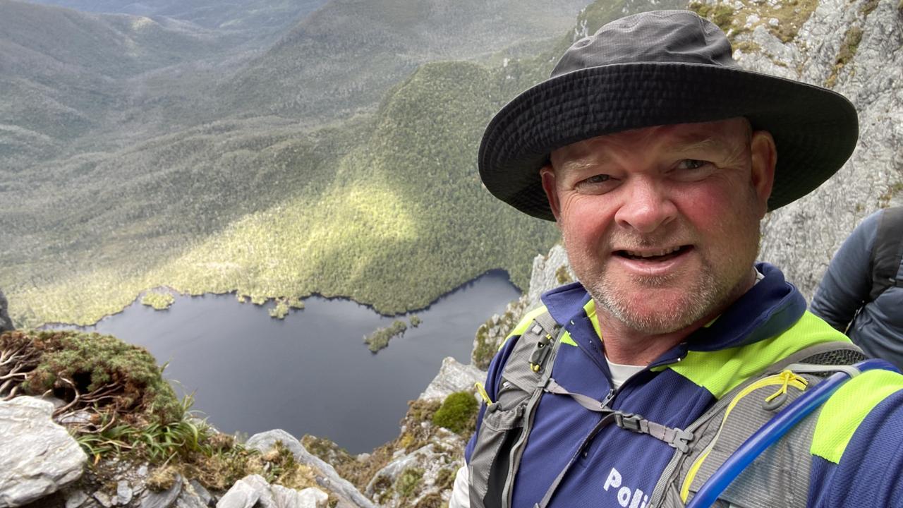 Senior Constable Callum Herbert from Police Search and Rescue on a recent mission.