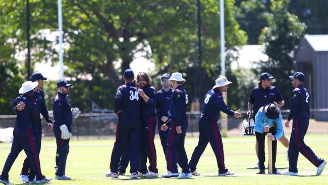 Far North First XI v Mackay-Whitsundays First XI at Griffiths Park. NQCA First XI - Zone Championships. Queensland Country Cricket Representative. Photo: Gyan-Reece Rocha