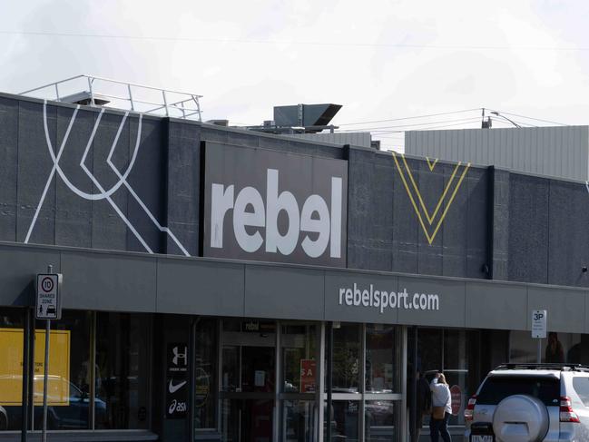 30-09-2024 Rebel Sport in Waurn Ponds where teen boy armed with a knife entered the store on Sunday. Picture: Brad Fleet